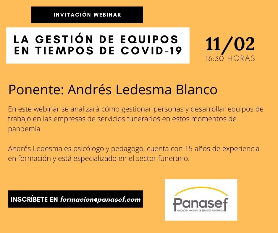 Webinar Gestión Personas y Equipos de trabajo