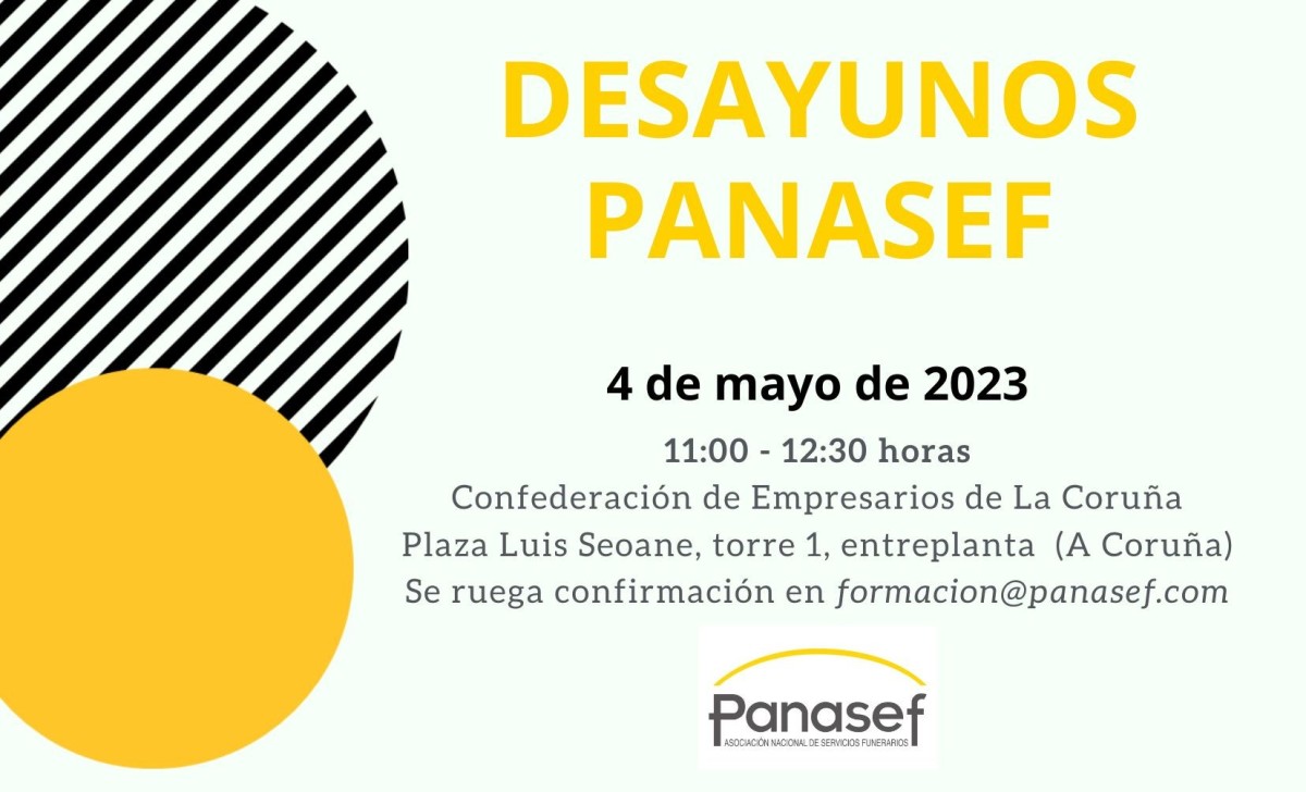 Invitacion Desayunos de Trabajo PANASEF
